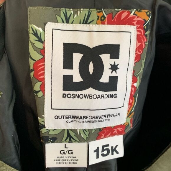 NWT DC Women’s Viva 15K Shell Snow Snowboarding Pants Olive Green Sz L - Picture 11 of 16